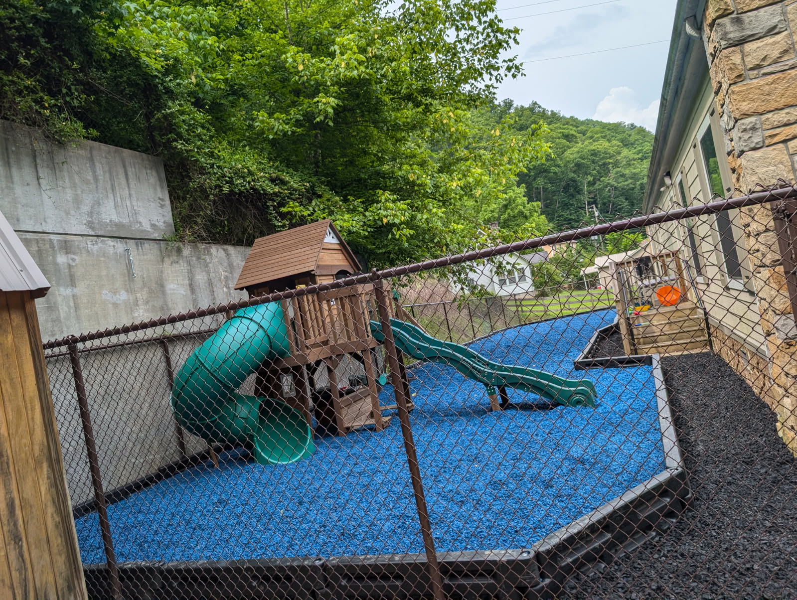 Community playground installed by East76