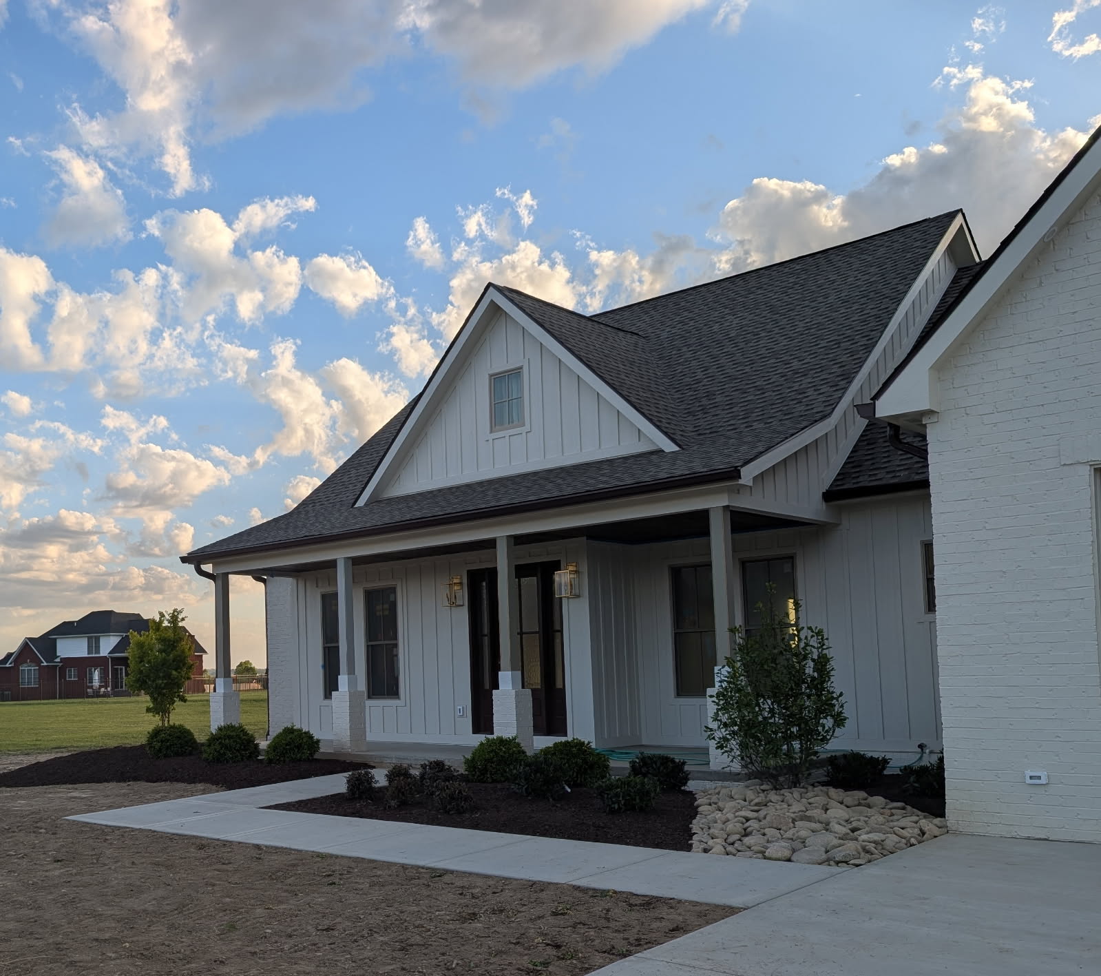 Residential landscaping install